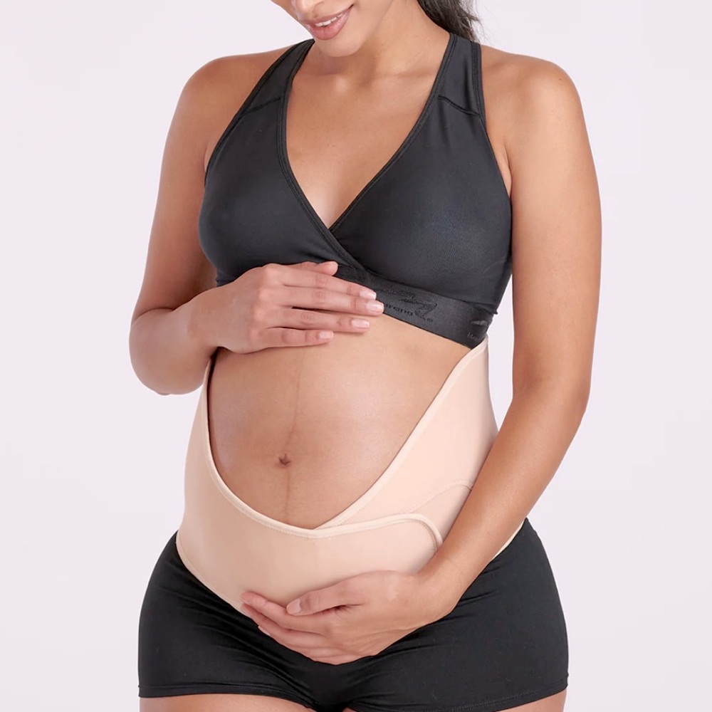🌸HOST PICK🌸 MARENA MATERNITY BUMP & BACK SUPPORT BELT ROSEHIP & SWEET ALMOND OIL